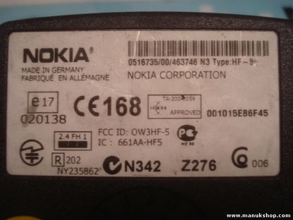 Bluetooth Teléfono Renault Type HF-5 HFS-12 KM47 NOKIA N342 Z276