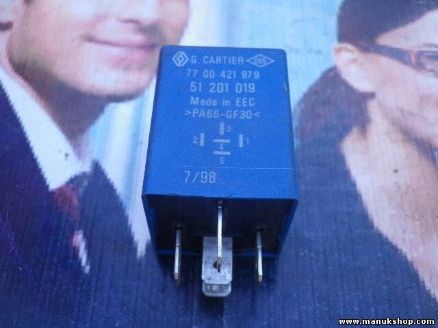 Relais Renault 77 00 421 979 7700421979 51 201 019 51201019