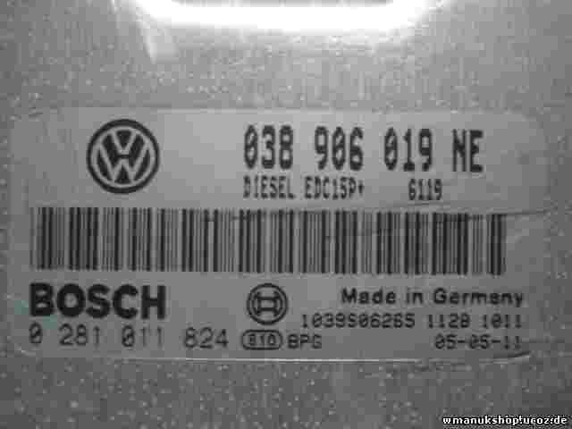 Motorsteuergerät VW Seat Ibiza 038906019NE EDC15P 6119 1039S06265 0281011824