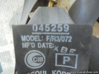 Sicherheitsgurt Gurt Hyundai Santa Fe MODEL FR3072 045259