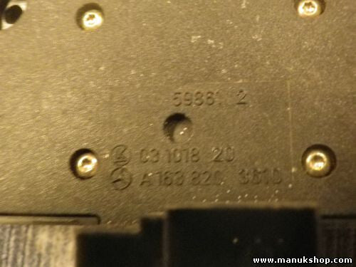 Schalter Innenbeleuchtung Mercedes W163 ML 270 A1638203610 03101820