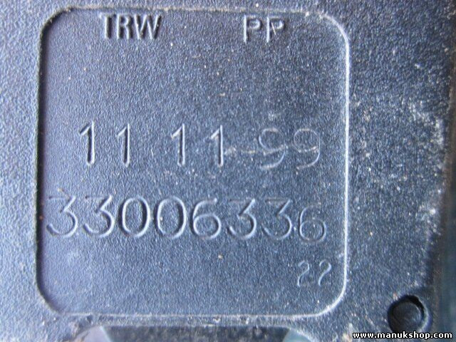 Gurtschloss Gurtschnapper vorne rechts Mitsubishi Pajero Pinin TRW 33006336