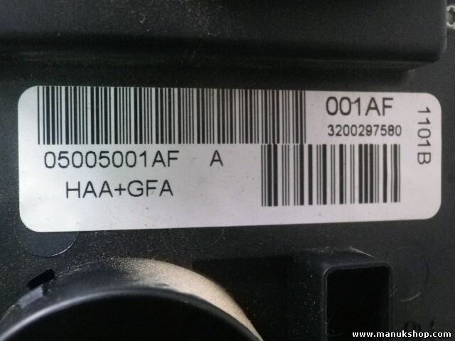Klimabedienteil Chrysler Voyager 05005001AF A 05005001AFA HAA GFA 001AF