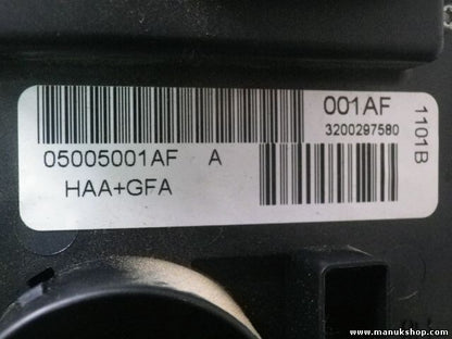 Klimabedienteil Chrysler Voyager 05005001AF A 05005001AFA HAA GFA 001AF