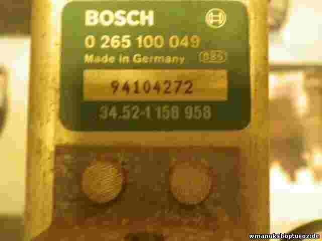 Steuergerät ABS BMW E34 E32 34521158958 BOSCH 0265100049 94104272