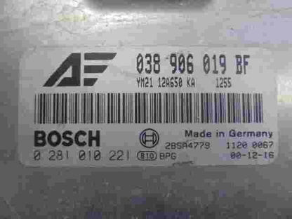 Motorsteuergerät VW Sharan Seat Alhambra Galaxy 038906019BF BOSCH 0281010221