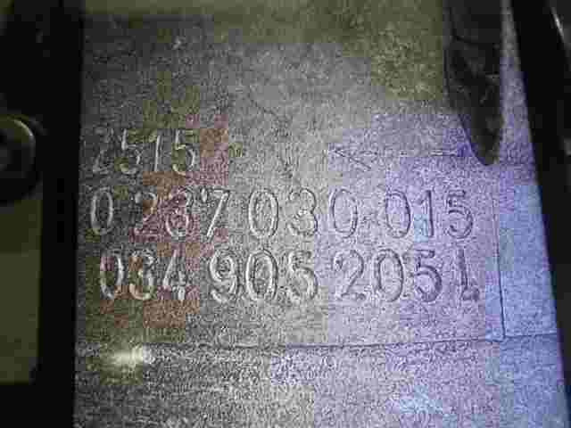 Zündverteiler VW Passat Audi 100 C3 90 B3 Z515 034905205L BOSCH 0237030015