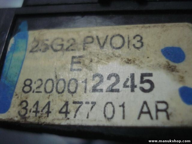 Lichtschalter Renault Laguna 8200012245 34447701AR 344 477 01 AR 25G2PVOI3 E