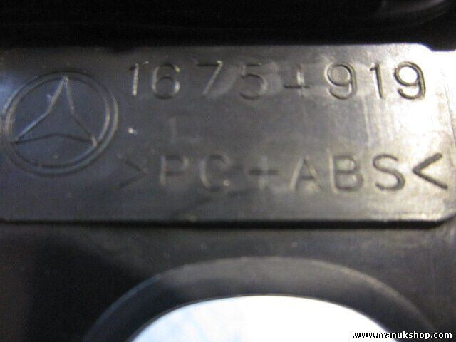 Mittelkonsole Mercedes-Benz M-Klasse W163 ML 230 2295 ccm,110 KW,150 PS 16754919