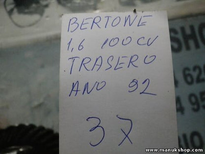 Differential hinten Hinterachsgetriebe Bertone Freeclimber BMW 2.4L piñón 37