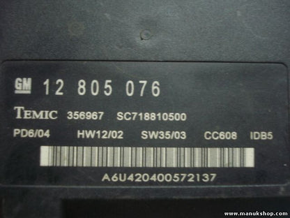 Komfortsteuergerät KSG Saab 9-3 GM12805076 12805076 TEMIC 356967 SC718810500