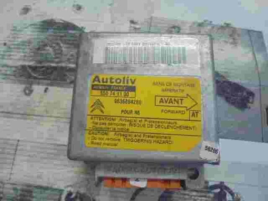 Airbagsensor Airbagsteuergerät Citroen Xsara (AT) 9636894280 550741100