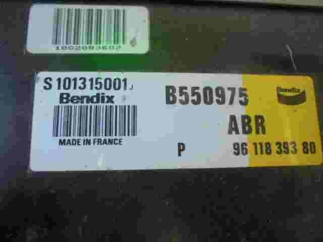 Steuergerät ABS Peugeot 605 9611839380 96 118 393 80 B550975 Bendix S101315001J