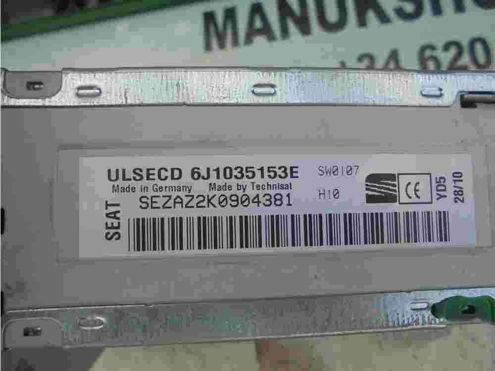 Sistema audio Radio CD  Seat Ibiza 6J1035153E SW0107