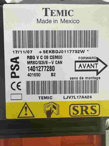 Airbagsensor Airbagsteuergerät Fiat Citroen Peugeot 807 1401277280 LJV7L17A424
