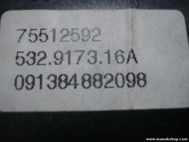 Heizungsbedienteil Opel Vectra Astra Omega Corsa Meriva 75512592 532917316A