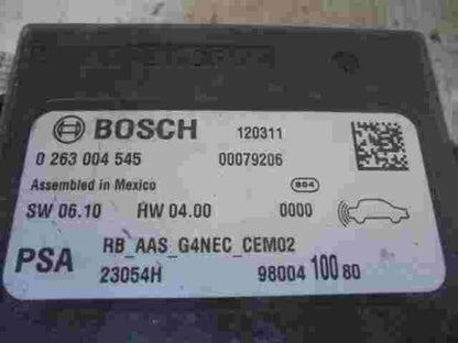 Steuergerät Einparkhilfe Peugeot 508 Citroen C4 9800410080 BOSCH 0263004545