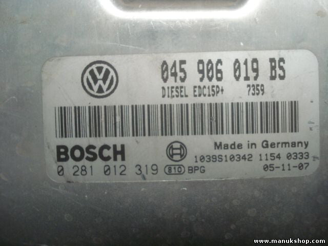 Motorsteuergerät Skoda Fabia VW Volkswagen 1.4 EDC15P 045906019BS 0281012319