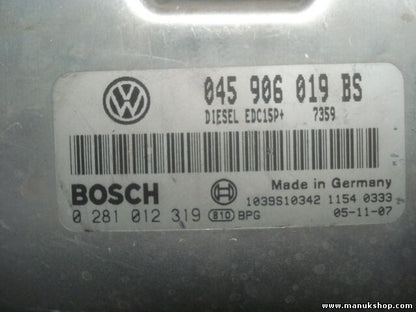 Motorsteuergerät Skoda Fabia VW Volkswagen 1.4 EDC15P 045906019BS 0281012319