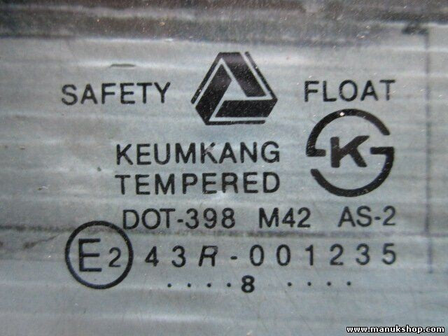 Türscheibe Seitenscheibe vorne links Mitsubishi Pajero Montero 43R001235