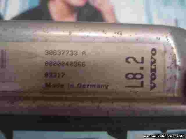 Motorsteuergerät Volvo S60 2.4 L8.2 30637733 A 30637733A 1039S00000 0281011078