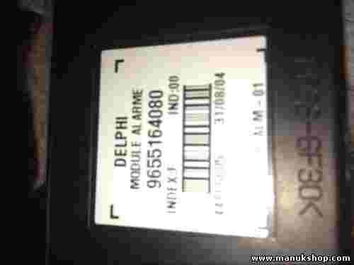 Steuergerät Wegfahrsperre Alarmmodul Peugeot 407 DELPHI 9655164080