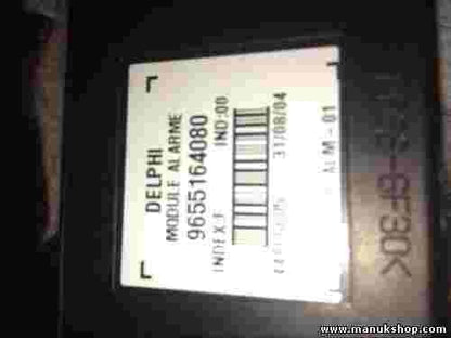 Steuergerät Wegfahrsperre Alarmmodul Peugeot 407 DELPHI 9655164080