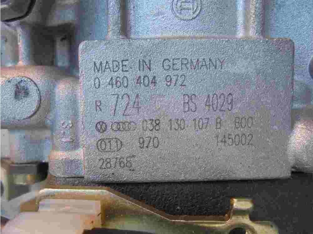 Dieselpumpe Einspritzpumpe Polo Seat 1,9 SDI Skoda Fabia 038130107B 0460404972