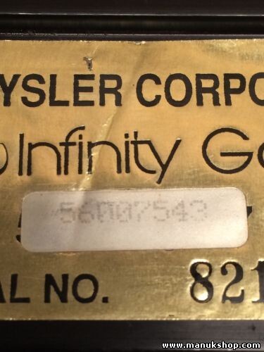 Verstarker Jeep Grand Cherokee Infinity Gold 56007543
