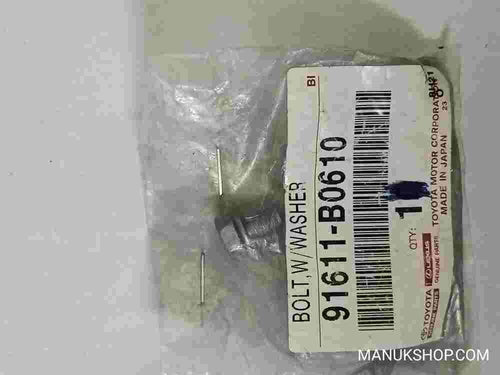 Bolt W/ Washer  Toyota Land Cruiser 100 91611B0610 91611-B0610