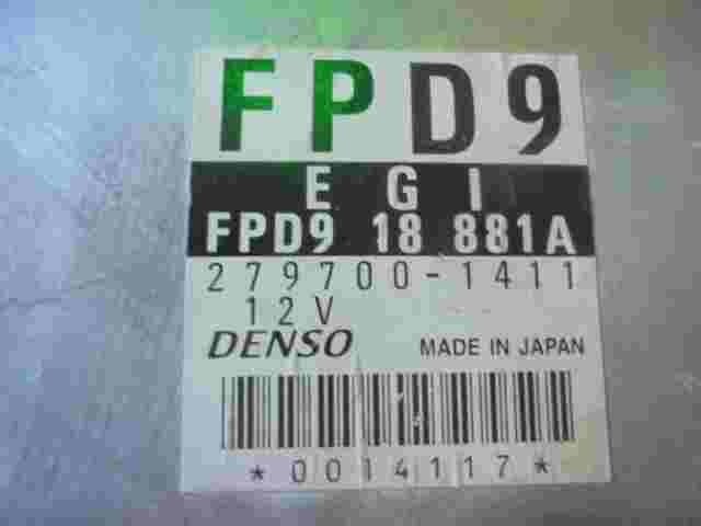 Motorsteuergerät  Mazda Premacy 1.9 EGI FPD918881A FPD9 18 881A DENSO 2797001411