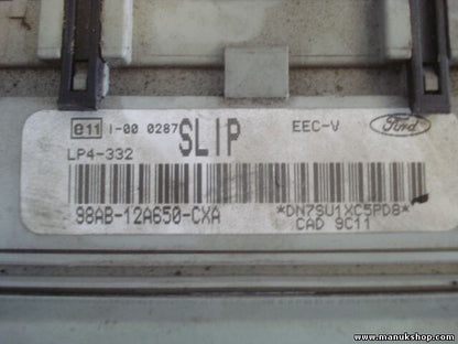 Motorsteuergerät Ford Focus LP4-332 SLIP 98AB12A650CXA 98AB-12A650C-XA
