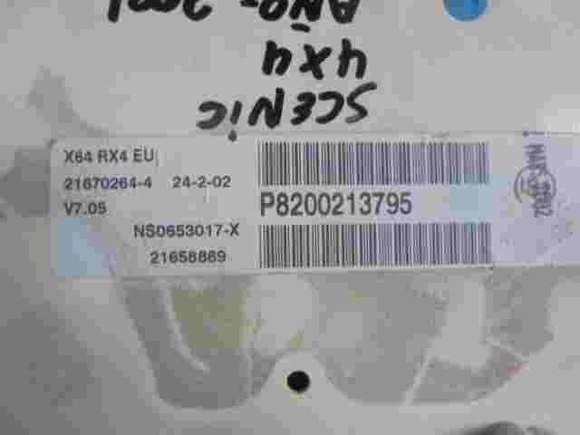 Anzeige Kombiinstrument Tacho Renault Scenic P8200213795 8200213795 NS0653017-X
