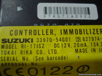 Motorsteuergerät Suzuki Liana 1.6 EU MT 4WD 12V 3392054GC0 1122002041 R627974000