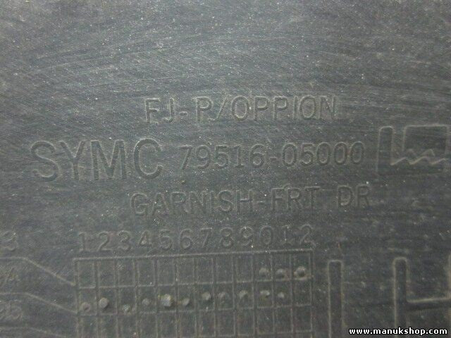 Türleiste Zierleiste SsangYong Musso 7951605000 79516 05000 79516-05000