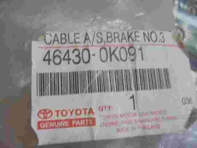 Seilzug Handbremsseil hinten links Toyota Hilux Vigo 4X4 464300K091 46430-0K091