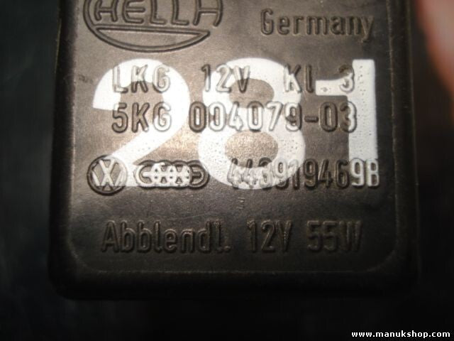 Scheinwerfer kontroll relais Audi 80 S2 443919469B 443 919 469 B 5KG00407903