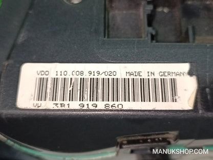 Kombiinstrument Tacho VW Volksvagen 110008919020 110.008.919 020 3B1919860
