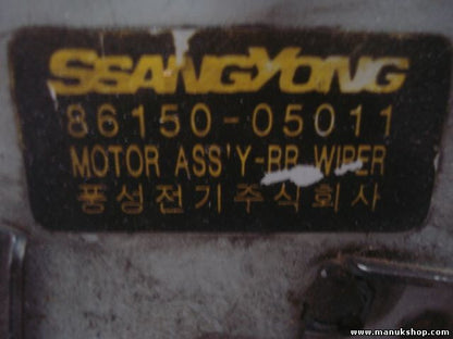 Heckwischermotor wischermotor hinten SsangYong Musso 1999 - 2005 8615005011