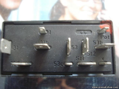 Wischerrelais  Audi 4B0 955 531 A 4B0955531A 4BO955531A SIEMENS 5WK10430A Nr.377