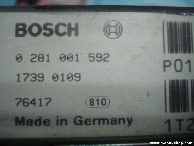 Motorsteuergerät Volvo V70 BOSCH 0 281 001 592 0281001592 1T28S3168 P01270297