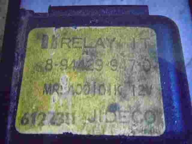 Relais Isuzu Trooper Jideco 8944299470 8-94429-947-0