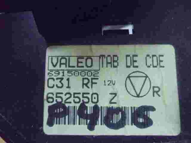 Heizungsbedienteil Klimabedienteil Peugeot 406 652550Z 652550 Z 69150002 Valeo