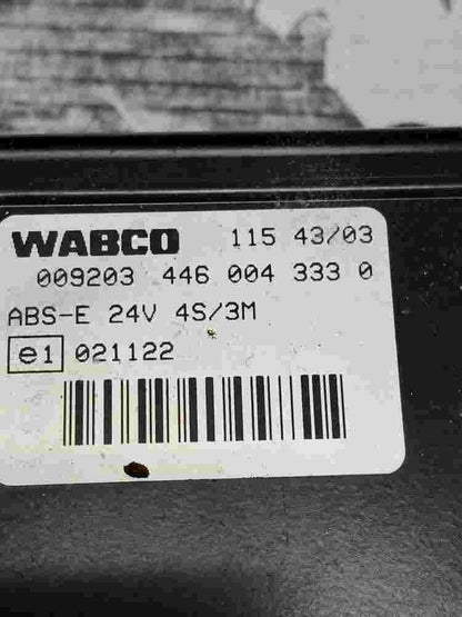 Steuergerät ABS Nissan Atleon 4460043330 ABS-E 24V 4S/3M Wabco 115 43/03 009203