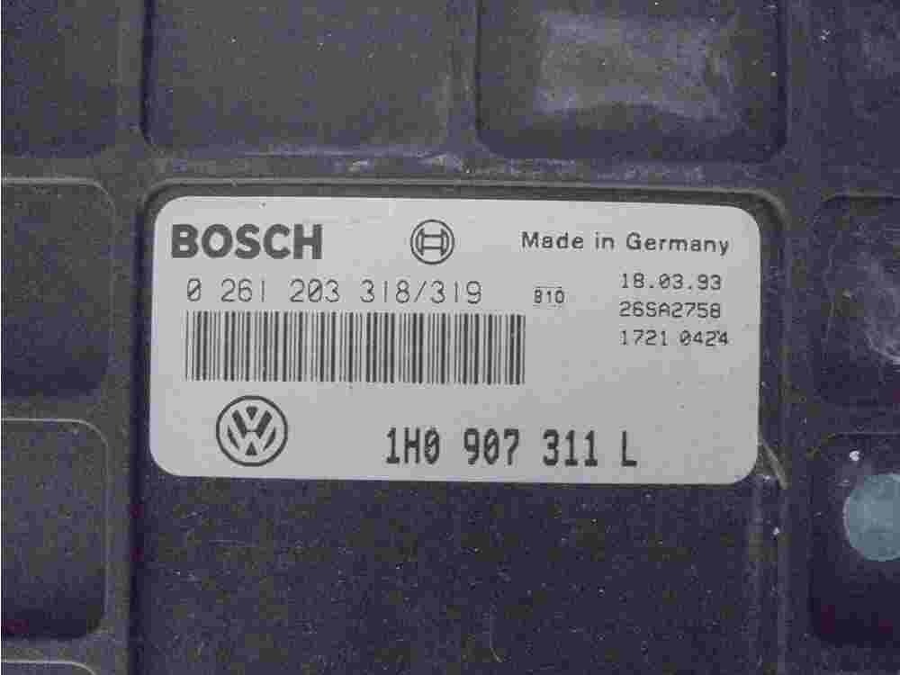 Motorsteuergerät VW Volkswagen 1H0907311L 1HO907311L BOSCH 0261203318/319