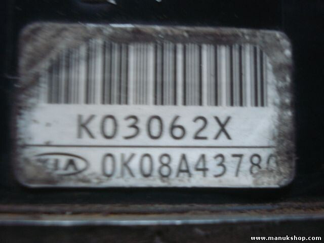 Hydraulikblock Kia Sportage 0K08A43780 K03062X