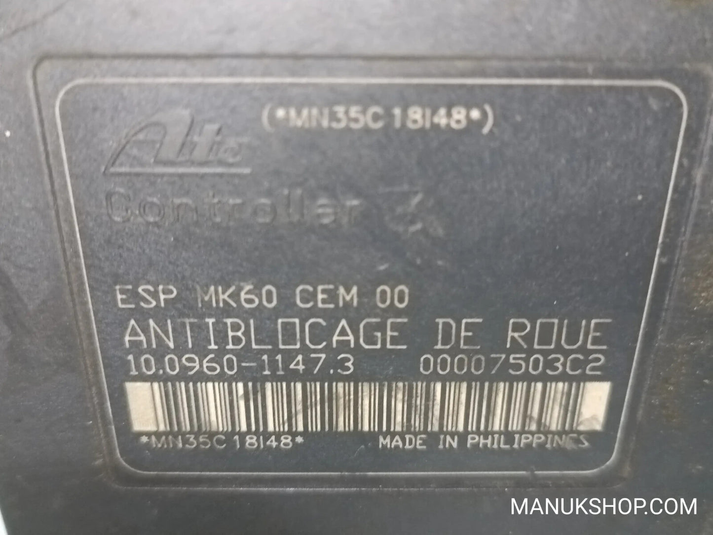 ABS Hydraulikblock Citroen C5 ATE 10096011473 10.0960-1147.3 00007503C2