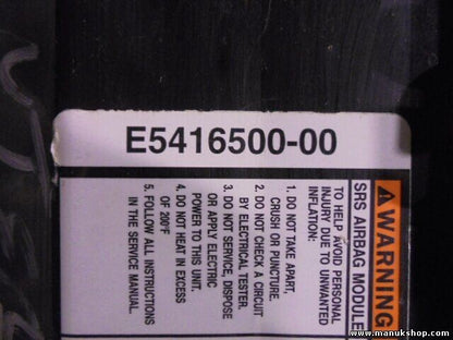 Beifahrer Isuzu Trooper E5416500 00 E541650000 AL8287ZB819181