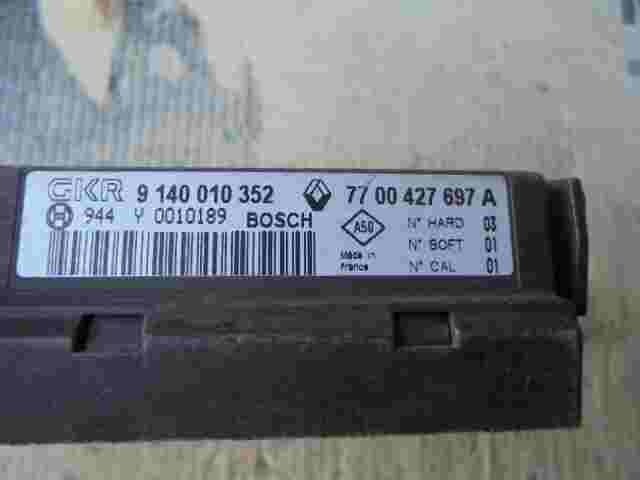 Elektronische Steuereinheit Klimaanlage Megane 7700427697A BOSCH GKR 9140010352