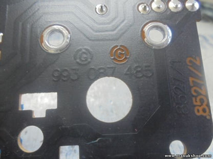Diagramm des Tachometers Audi 80 90 B3 B4 VDO 993087485 993 087 485